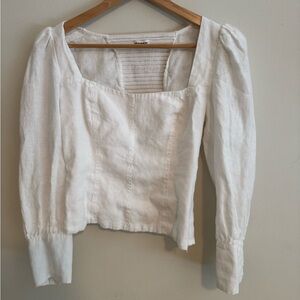 Reformation Linen Top - Size 6